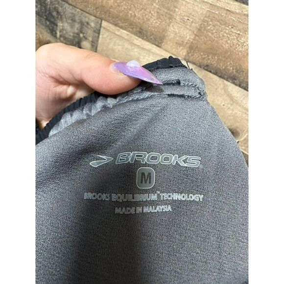 Brooks Men's Mesh Brief Lined Shorts Size Medium - Picture 2 of 3